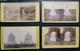 Civil War Stereoviews Gettysburg Lot Of 4 Monuments. Little Round Top, Cannons