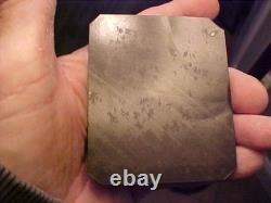 Civil War Tintype 1/6 Photograph Soldier in Uniform in 1857 Dated Fancy Case