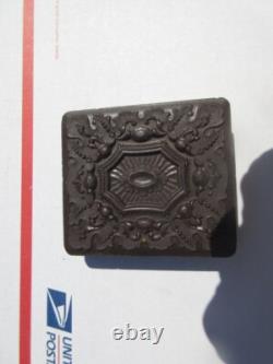 Civil War Tintype Photo Armed Soldier With Colt Revolver, Littlefield Case