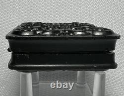 Civil War Tintype Potrait Soldier With Pistol In A Gutta Percha Case