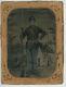 Civil War Tintype And Promotion Document- 33d Massachusetts Infantry