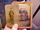 Civil War Tintypes 2 Photographs Soldier Withtax Stamp & Rifle 1/4 Plate Of Family