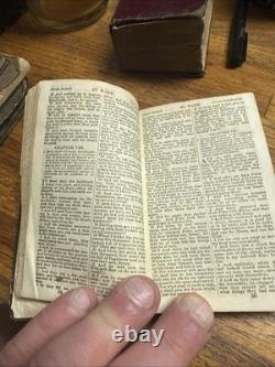 Civil War US Confederate 1864 New Testament Pocket Bible New York Good Condition