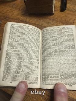 Civil War US Confederate 1864 New Testament Pocket Bible New York Good Condition