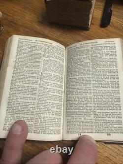 Civil War US Confederate 1864 New Testament Pocket Bible New York Good Condition
