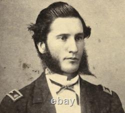 Civil War US Navy Officer Hawaii Photographer CHASE 1860s CDV Photo Soldier
