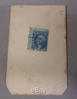 Civil War Uniformed Drummer Boy CDV with Green 2¢ Tax Stamp