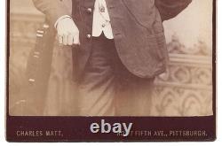 Civil War Union GAR Veteran Alexander Hays Post Photograph Matt Pittsburgh PA