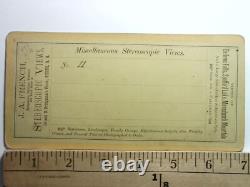 Civil War Union Headquarters USS Greyhound Steamer Stereoview c1864 Y19639