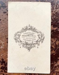 Civil War Union Officer Army CDV Major or Lt Colonel Unnamed