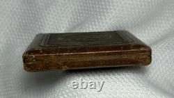 Civil War Union Soldier Tintype Corporal Calvary In A Leather Case