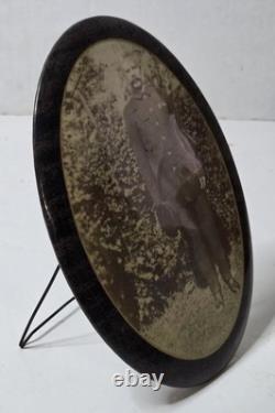 Civil War Union Veteran Portrait Celluloid Photograph GAR Medals Oval Tin Frame Civil War Union Veteran Portrait Celluloid Photograph GAR Medals Oval Tin Frame