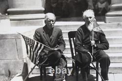 Civil War Union Veterans Members 1944 Reunion Photo 5 x 7 north south LOOK