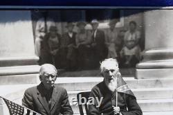 Civil War Union Veterans Members 1944 Reunion Photo 5 x 7 north south LOOK