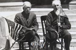 Civil War Union Veterans Members 1944 Reunion Photo 5 x 7 north south LOOK