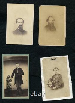 Civil War Union soldier CDV lot