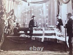 Civil War Vermont 2x lg Stereoview Card Photograph s Death George Stannard