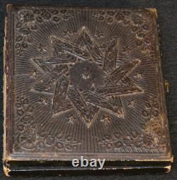 Civil War Wild West Tintype Ferrotype Photograph Gunfighter Large Bowie Knife