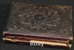 Civil War Wild West Tintype Ferrotype Photograph Gunfighter Large Bowie Knife