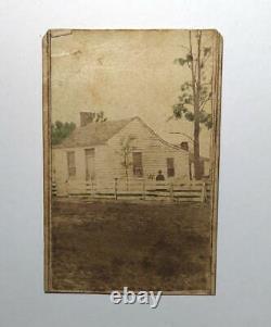 Civil War era Black Slave CDV Brunswick Chariton County, Missouri