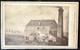 Civil War-era Cdv Painting Of Factory Or Barn, Highland, Illinois, E. & L. Baer