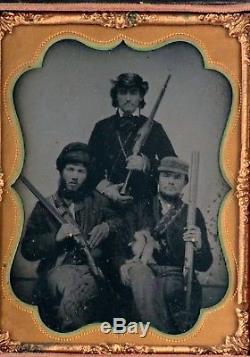 Civil War era Hall carbine Tintype