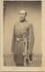 Civil War Officer In Uniform With Sword Antique Cdv Photo