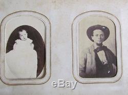 Civil War period Confederate Andrews family of Washington Arkansas photo album