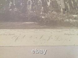 Civil War photograph 17th Maine Reg. Band, Brig. General Hays, Virginia 1864