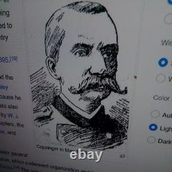 Civil War soldier Irish Major General John J. Coppinger Lincoln's Colonel