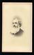 Civil War 1860s Cdv Signed Autographed Man With Big Beard Famous Or Political Id