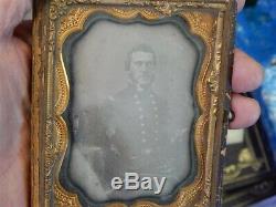 Civil war Confederate Naval Officer Daguerreotype Lt. John Stribling Blockade Ru