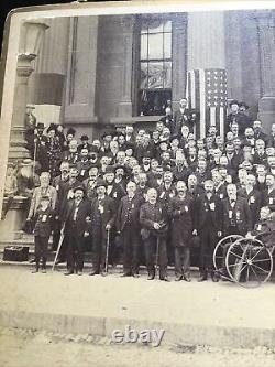 Civil war GAR regiment Veterans photo 29th Regiment Or 89th Reunion In 1889 Look