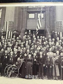 Civil war GAR regiment Veterans photo 29th Regiment Or 89th Reunion In 1889 Look