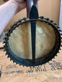 Civil war banjo dated 1887. Was carried by great great great uncle