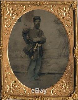 Civil war soldier tintype