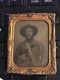 Civil War Tintype Double Armed Soldier