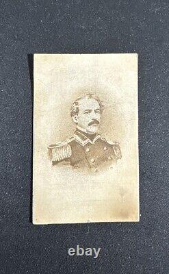 Confederate Civil War General Robert E. Lee Rare Portrait/CDV CSA Anthony