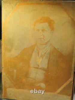 Copper Plate Photo Civil War General Etched Printing