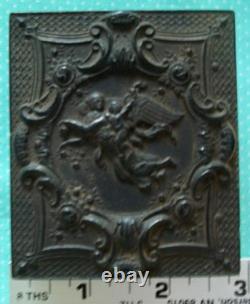 Daguerreotype. Gutta Percha. Union Angel Case. Lady Rosy Cheeks. Antique