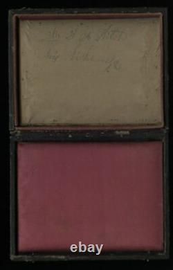 Daguerreotype Photo ID'd Civil War Soldier Vet Axtell Kitch 7th Illinois Cavalry