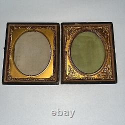 Dean & Emerson 1860's Civil War Error Double Photo Frame