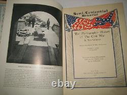 Delux 43 Lb Set Photographic CIVIL War History Navy Battles Prisons Csa Union