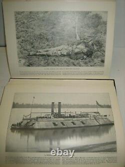 Delux 43 Lb Set Photographic CIVIL War History Navy Battles Prisons Csa Union