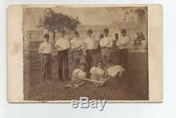 EARLY 1860s BASEBALL CIVIL WAR CARTE DE VISITE CDV