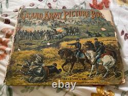 EXTREMELY Rare Civil War Grand Army Picture Book