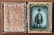 Early War Young Civil War Soldier, Armed, 1/4 Tintype Photo 1860s