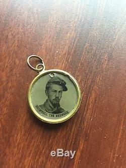 Elmer Ellsworth Frank Brownell Ferrotype Button Civil War Lincoln Martyr