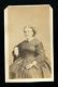 Fredricks Cdv Famous Actress Charlotte Cushman Civil War Tax Stamp 1860s Photo
