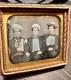 Florida Or Georgia Pre Civil War Daguerreotype Photo Men Friends 1850s